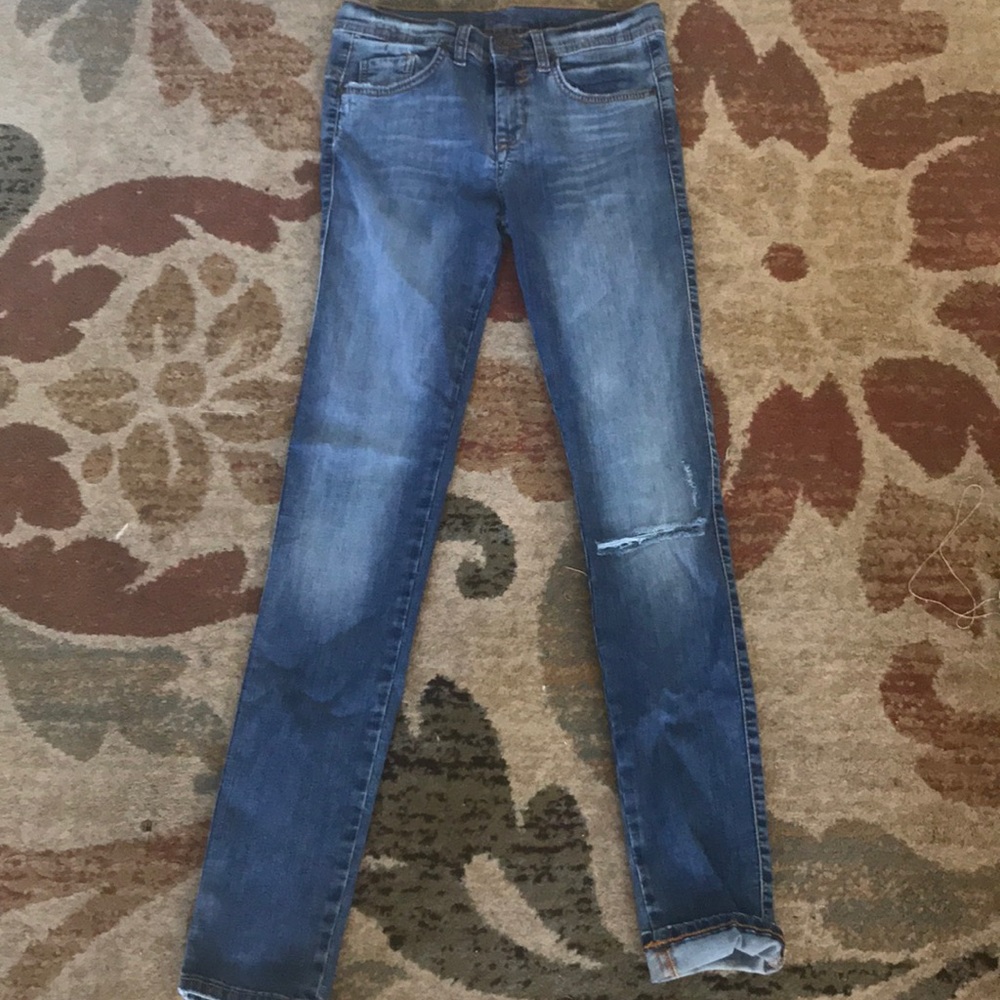 Blue stretch denim jeans by Orta Anadolu